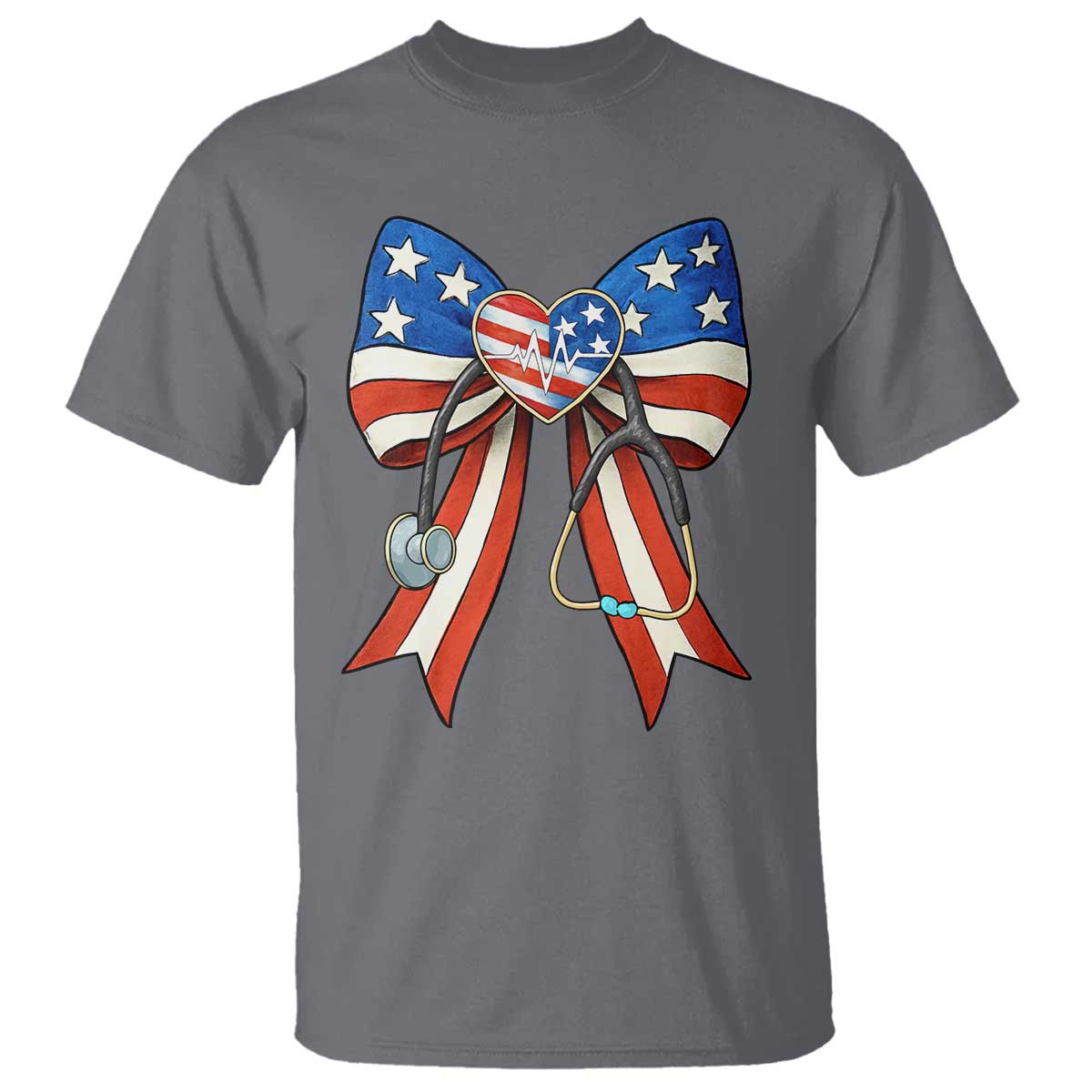 funny-4th-of-july-nurse-american-flag-coquette-bow-t-shirt