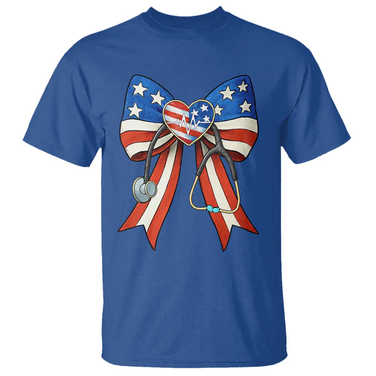 funny-4th-of-july-nurse-american-flag-coquette-bow-t-shirt