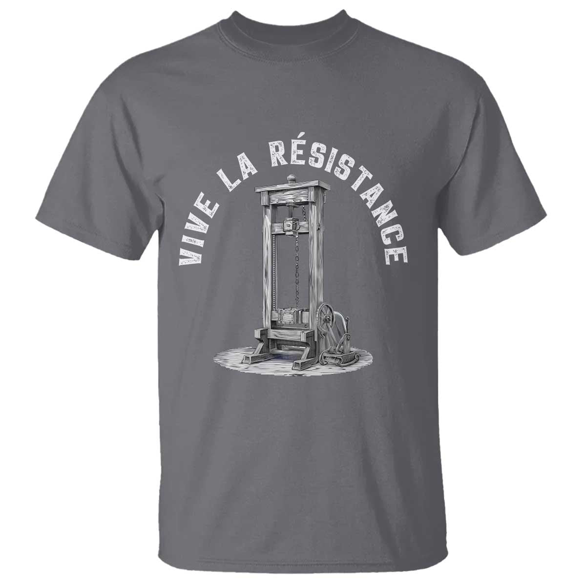funny-vive-la-resistance-t-shirt-femme-feminist-vintage-guillotine