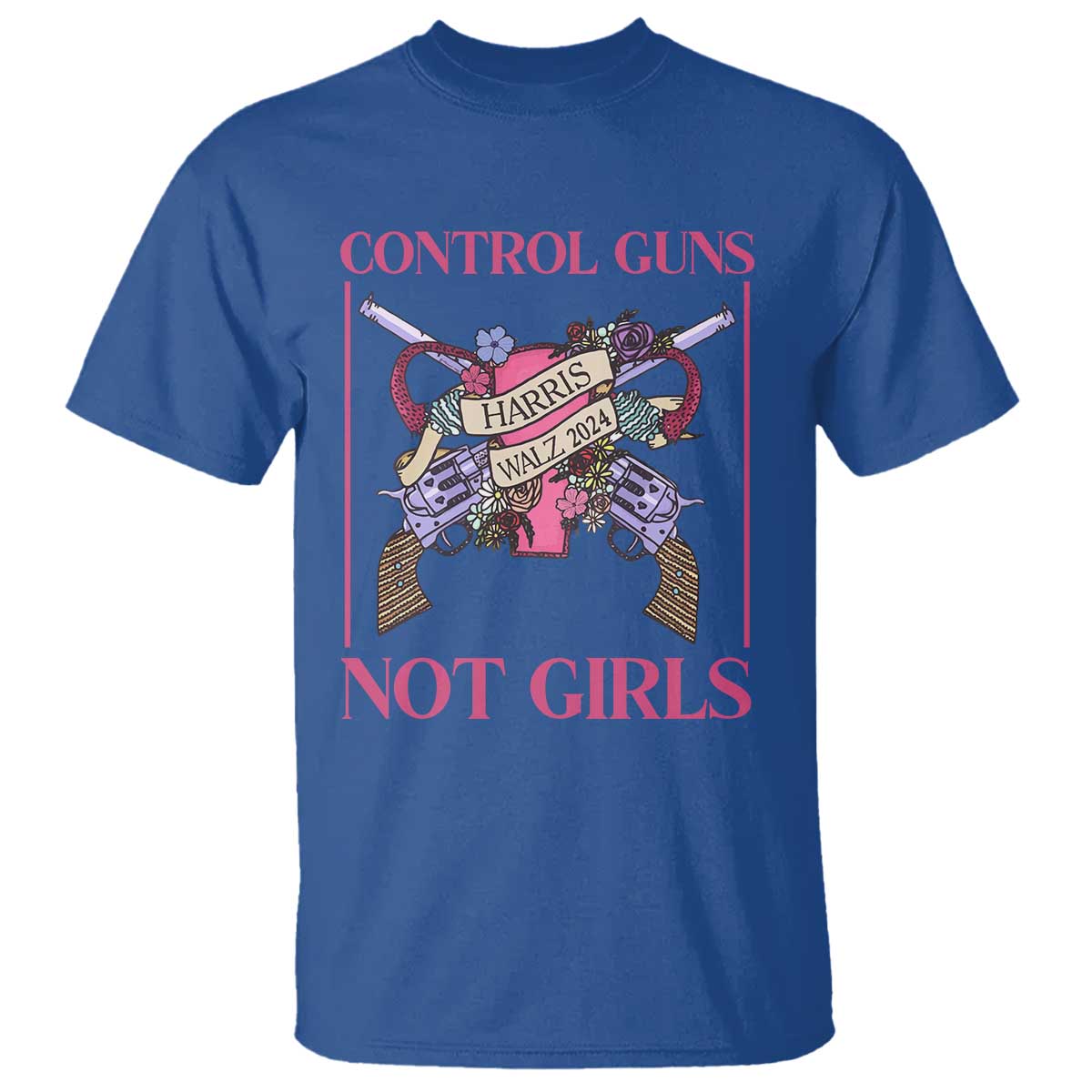 harris-walz-feminist-t-shirt-control-guns-not-girls-womens-rights-roses-uterus