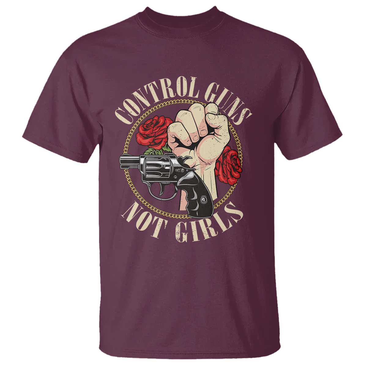 harris-walz-feminist-t-shirt-control-guns-not-girls-womens-rights-roses-hand-fist