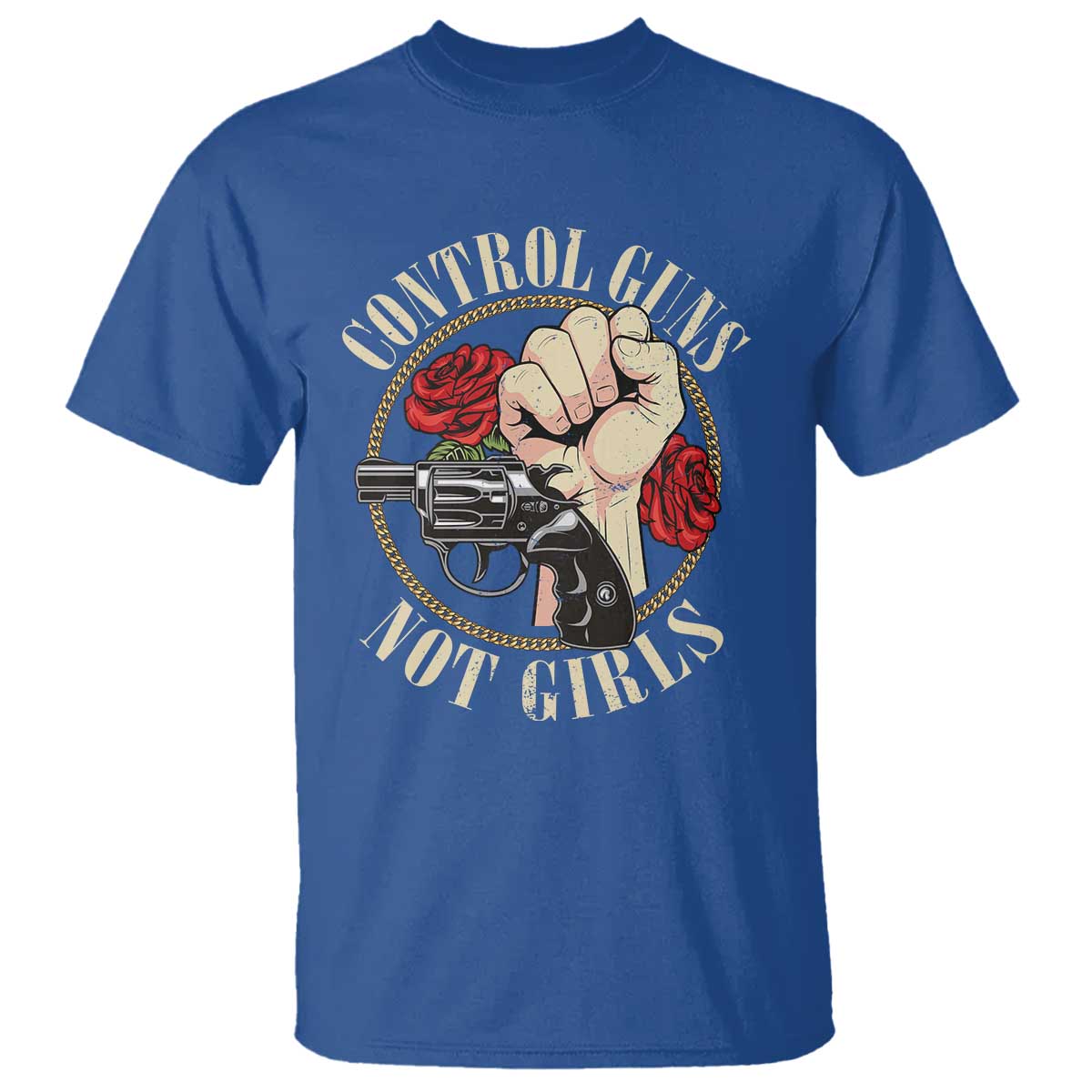 harris-walz-feminist-t-shirt-control-guns-not-girls-womens-rights-roses-hand-fist