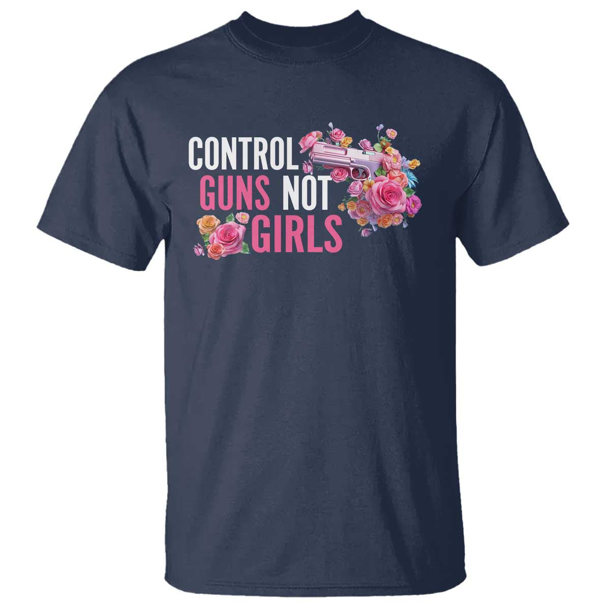 harris-walz-feminist-t-shirt-control-guns-not-girls-womens-rights-flower