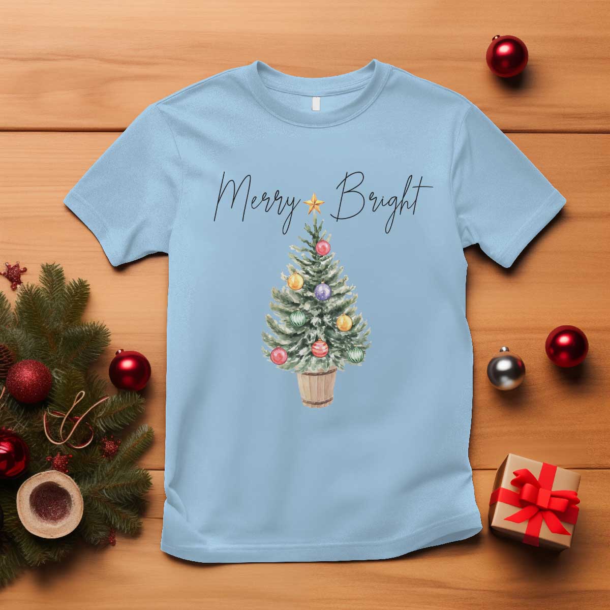 christmas-t-shirt-merry-and-bright-retro-xmas-tree