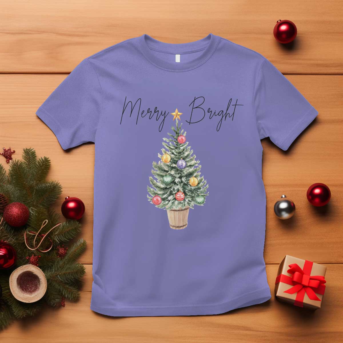 christmas-t-shirt-merry-and-bright-retro-xmas-tree