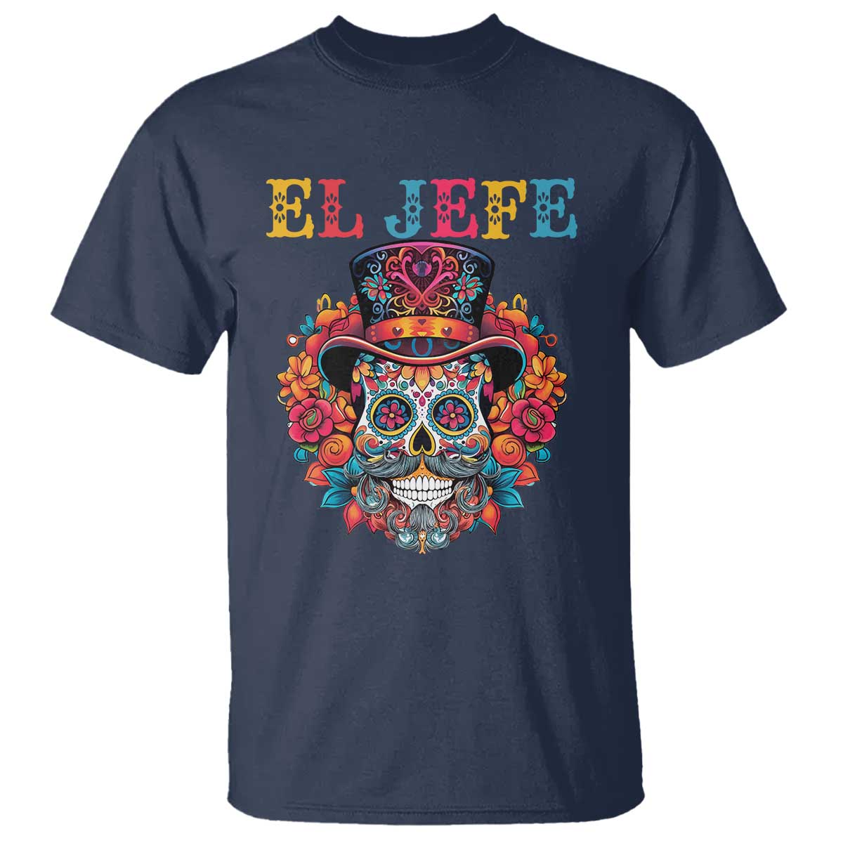 day-of-the-dead-t-shirt-el-jefe-sugar-skull-mexican-boss-spanish-dia-de-los-muertos