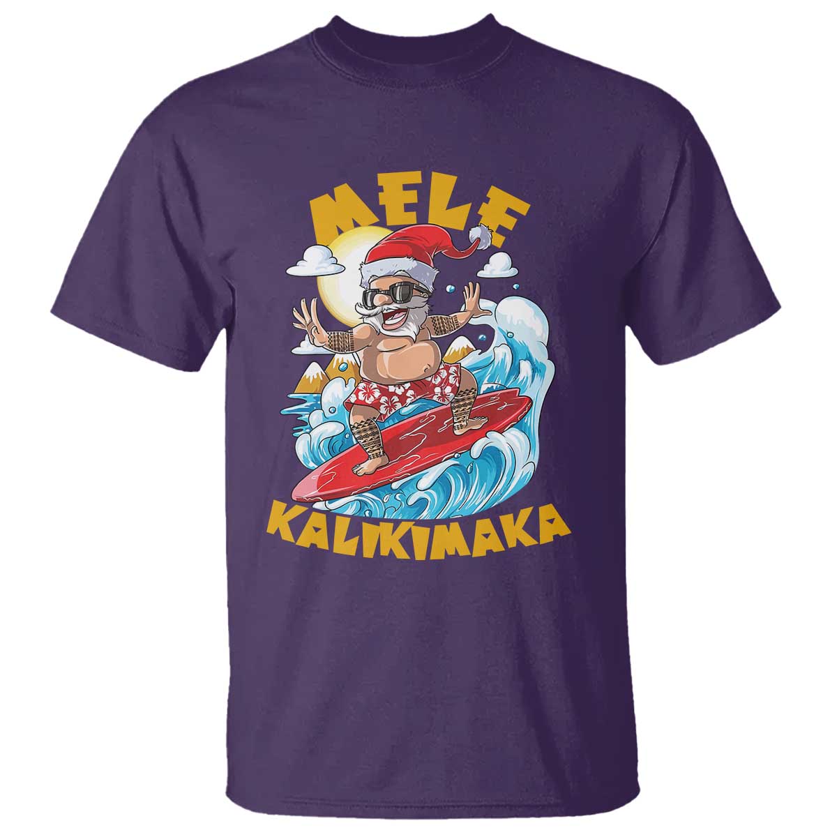 christmas-in-hawaii-t-shirt-mele-kalikimaka-surfing-santa-kakau-tattoo