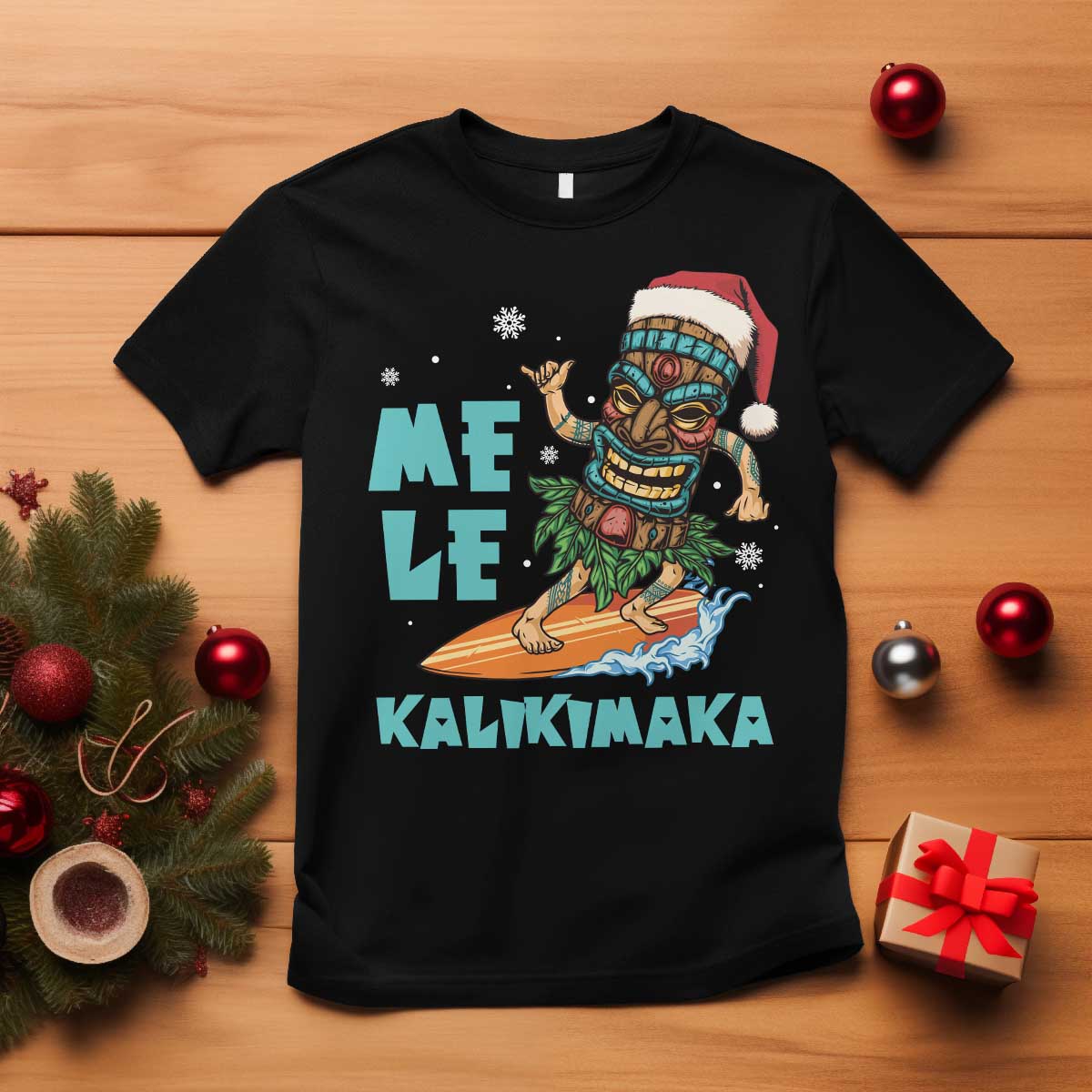 christmas-in-hawaii-t-shirt-mele-kalikimaka-santa-tiki-surfing-kakau-tattoo