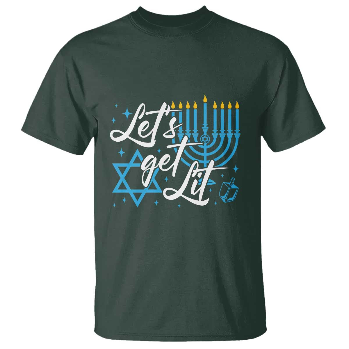 funny-hanukkah-t-shirt-lets-get-lit-menorah-david-star