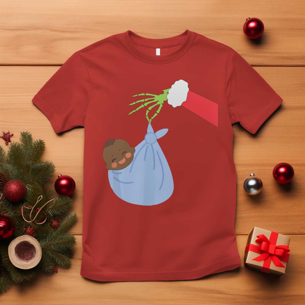 funny-nicu-labor-delivery-nurse-christmas-santa-black-baby-t-shirt