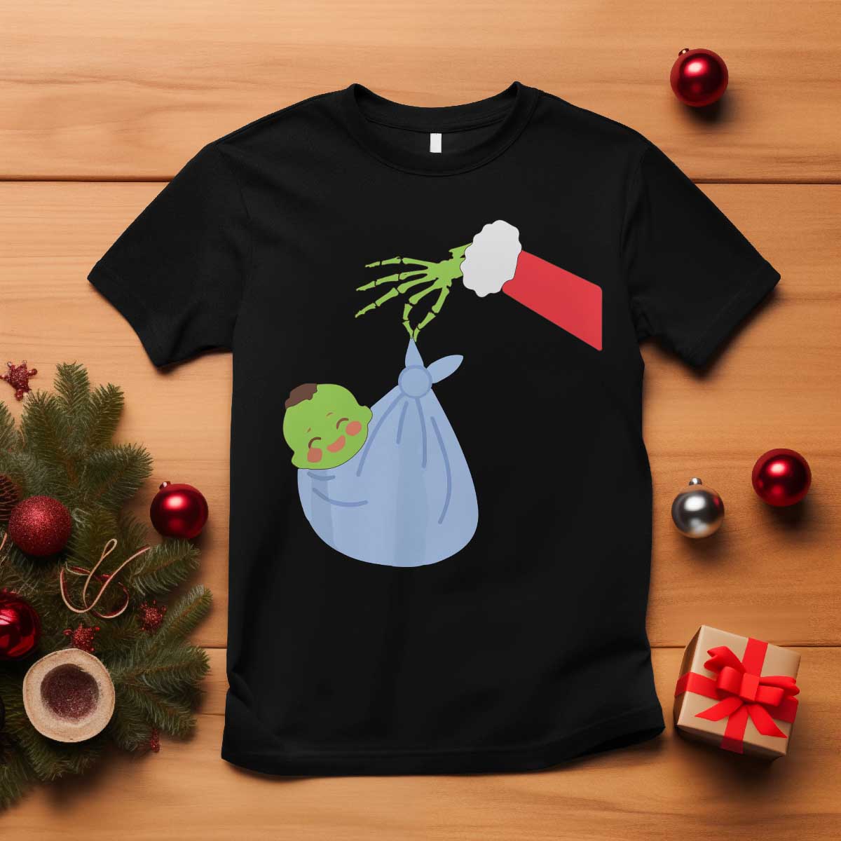 funny-nicu-labor-delivery-nurse-christmas-santa-green-baby-t-shirt