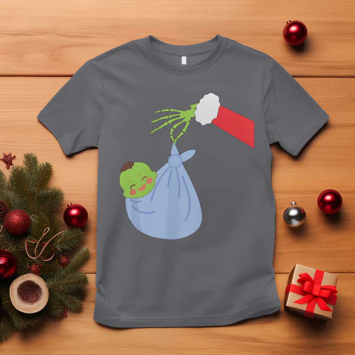 funny-nicu-labor-delivery-nurse-christmas-santa-green-baby-t-shirt