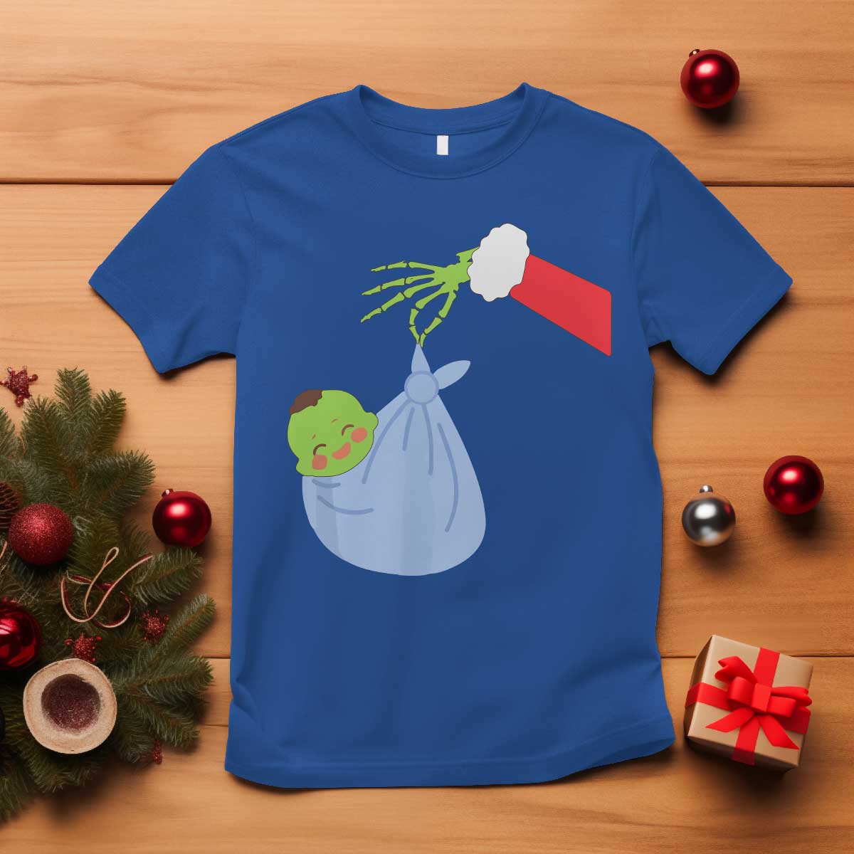funny-nicu-labor-delivery-nurse-christmas-santa-green-baby-t-shirt