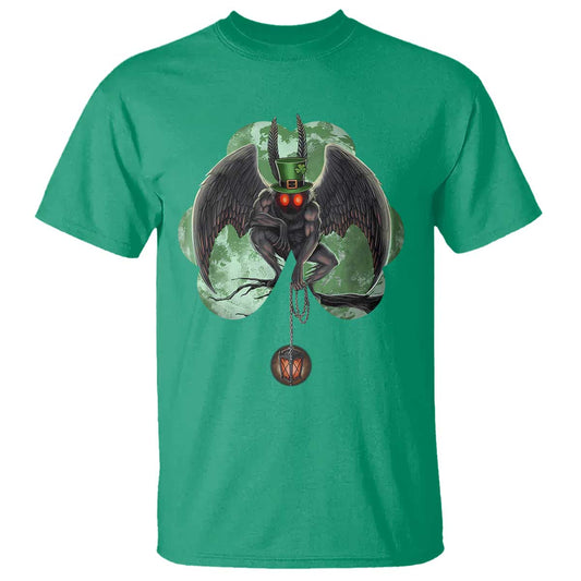 funny-st-patricks-day-mothman-cryptid-creature-shamrock-t-shirt