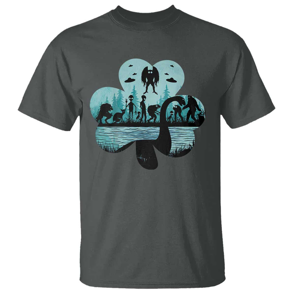funny-cryptid-st-patricks-day-t-shirt-bigfoot-mothman-aliens-shamrock