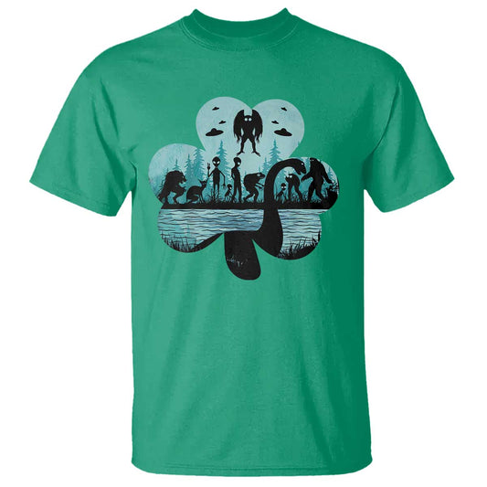 funny-cryptid-st-patricks-day-t-shirt-bigfoot-mothman-aliens-shamrock