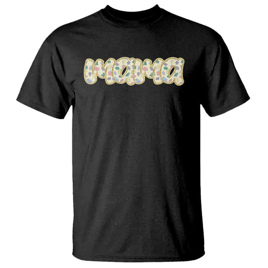 Autism Mama T Shirt Autism Support Mental Health Puzzle Glitter Print