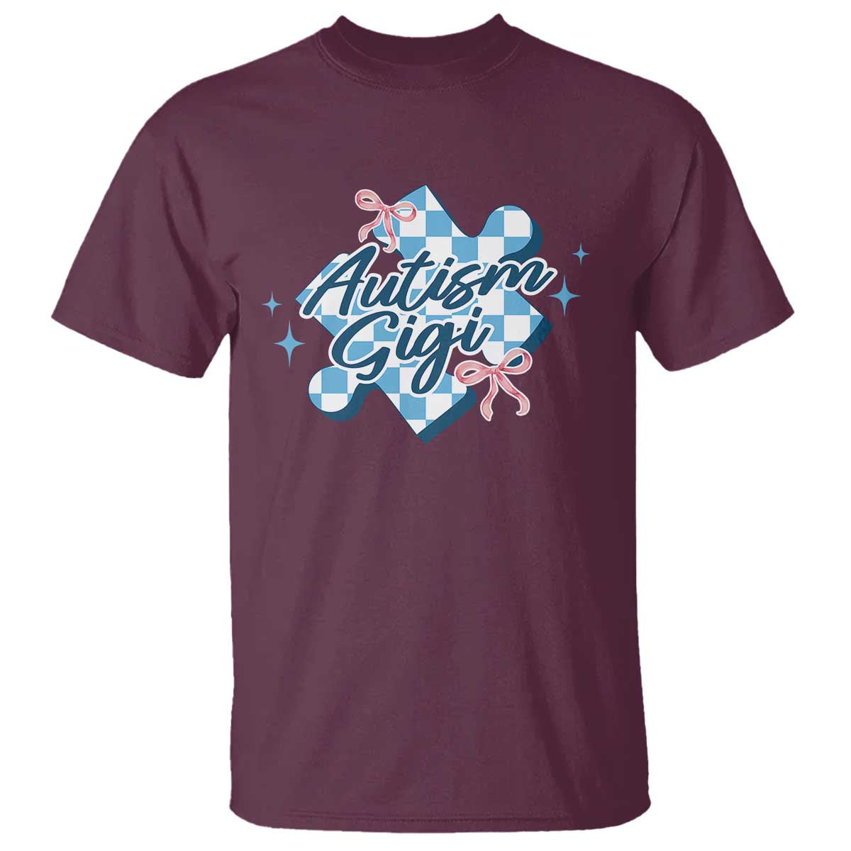 autism-gigi-coquette-puzzle-piece-pink-bow-t-shirt