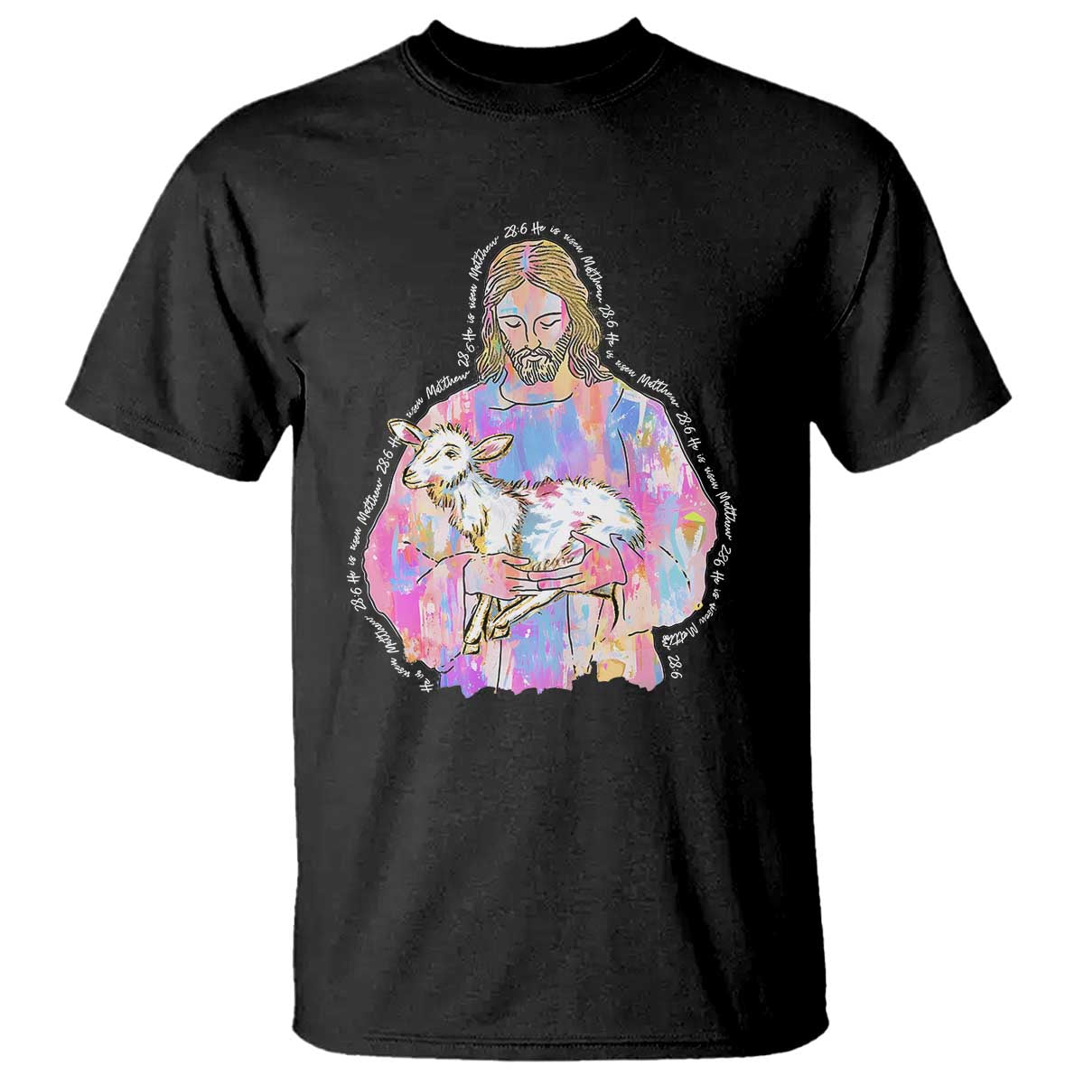 he-is-risen-t-shirt-christian-religious-easter-day-bible-verse-sheep-glitter-print