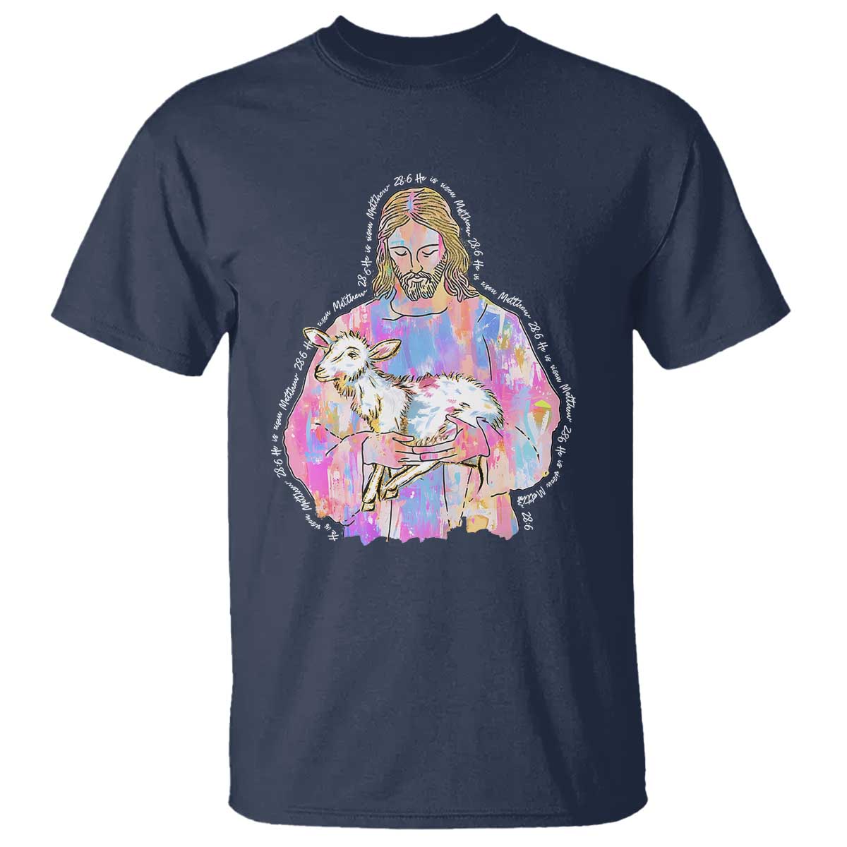 he-is-risen-t-shirt-christian-religious-easter-day-bible-verse-sheep-glitter-print