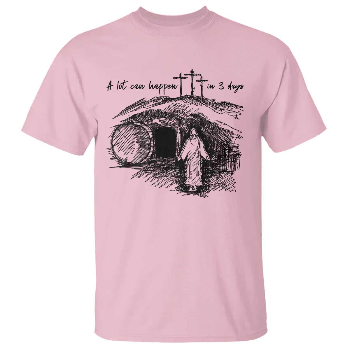 a-lot-can-happen-in-3-days-t-shirt-easter-day-good-friday-religious-christian