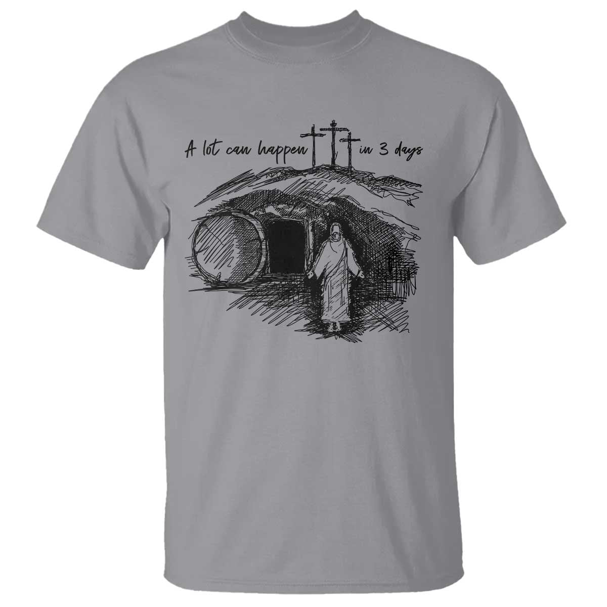 a-lot-can-happen-in-3-days-t-shirt-easter-day-good-friday-religious-christian