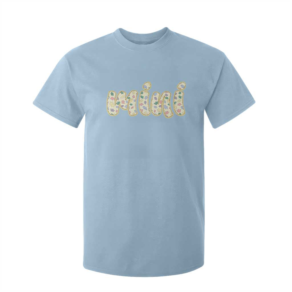 Autism Mini T Shirt For Kid Autism Support Mental Health Puzzle Glitter Print