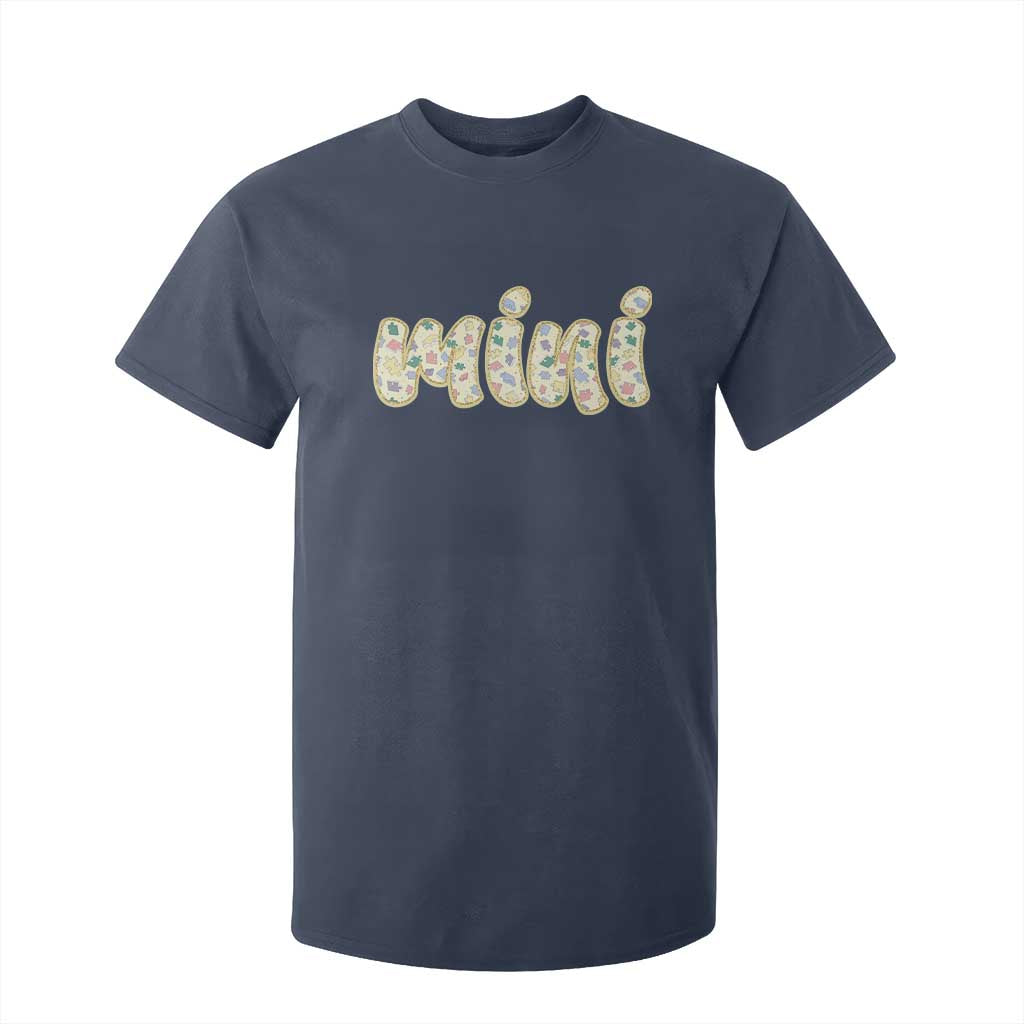 Autism Mini T Shirt For Kid Autism Support Mental Health Puzzle Glitter Print