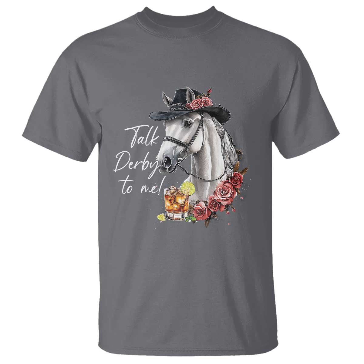 funny-horse-lover-talk-derby-to-me-t-shirt