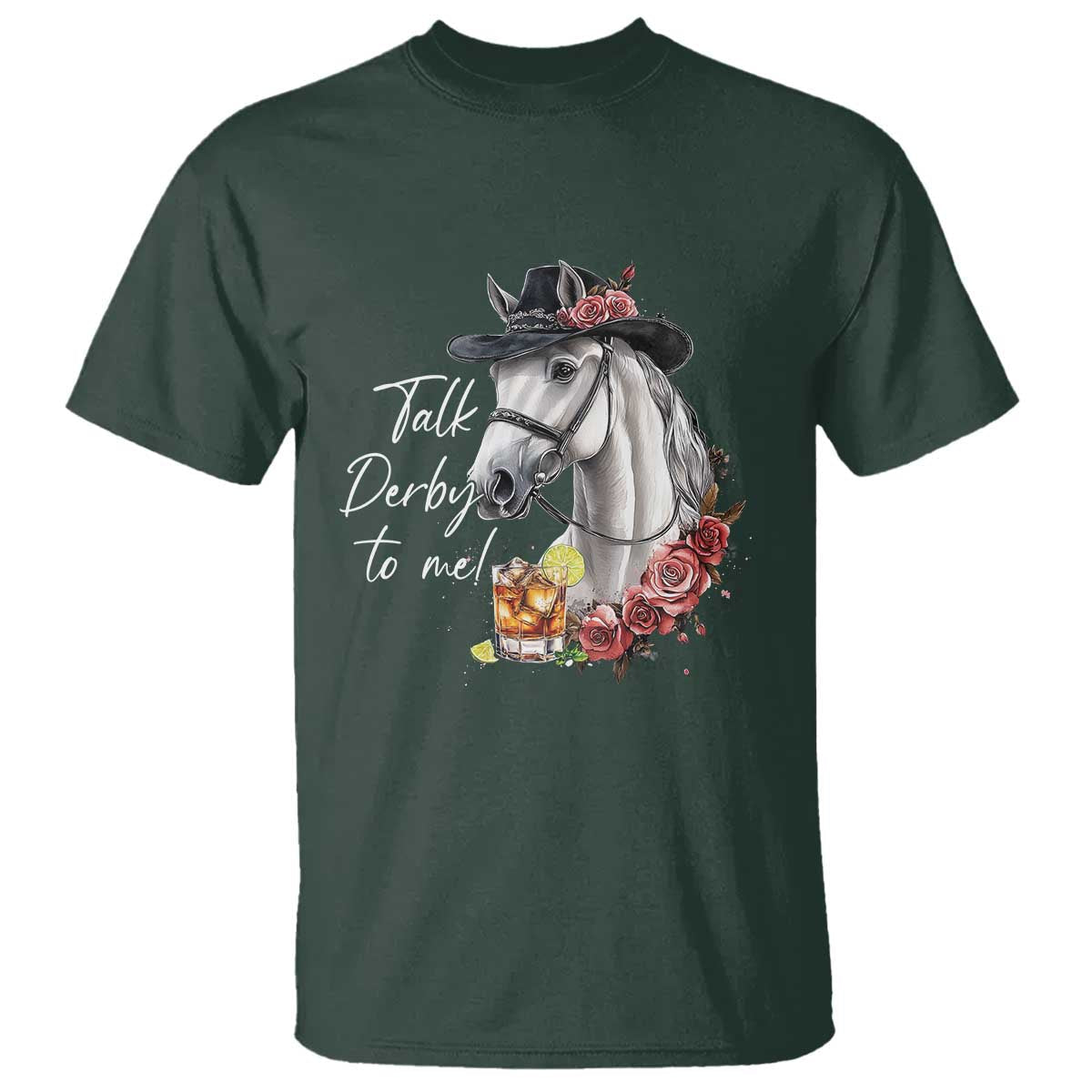 funny-horse-lover-talk-derby-to-me-t-shirt