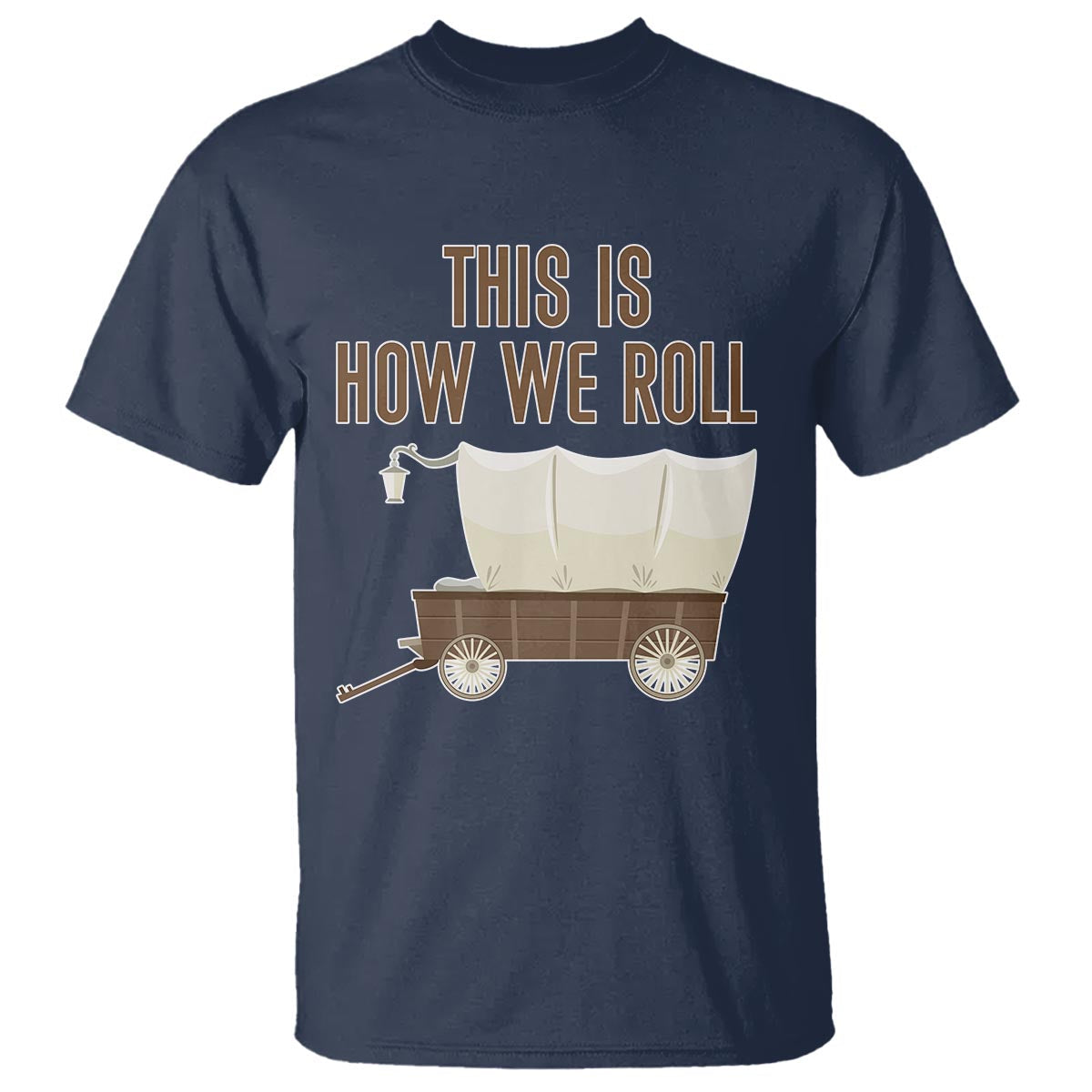 funny-pioneer-day-t-shirt-this-is-how-we-roll-wagon-patriot-utah