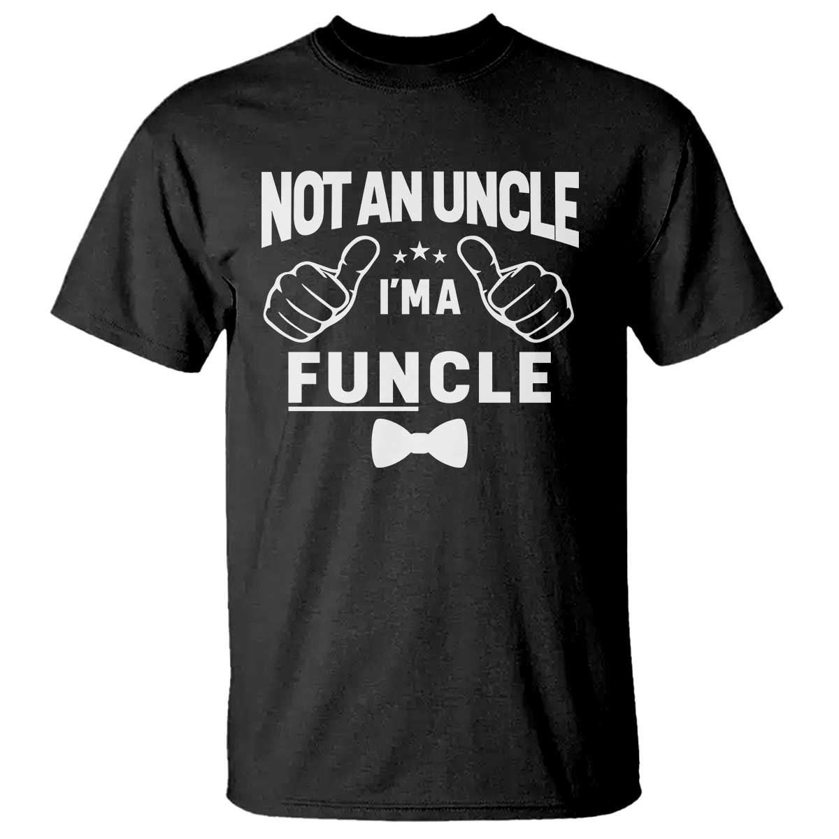 funny-not-an-uncle-im-a-funcle-t-shirt-vintage-ribbon-star