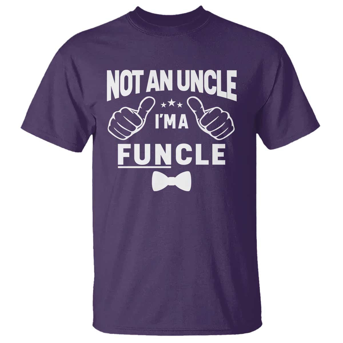 funny-not-an-uncle-im-a-funcle-t-shirt-vintage-ribbon-star