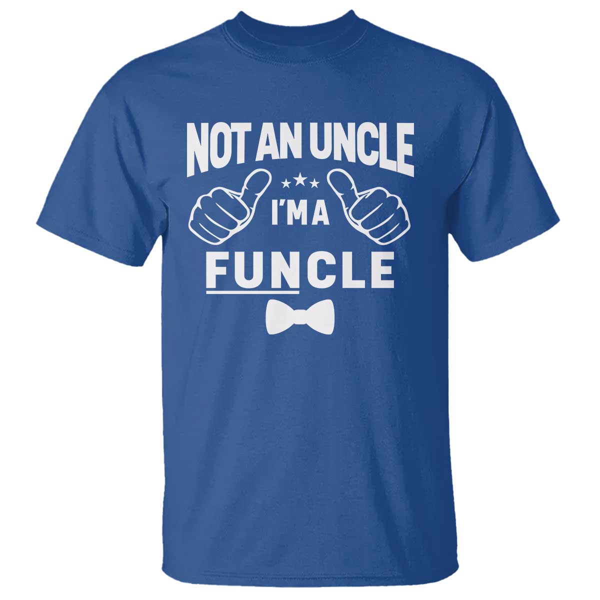 funny-not-an-uncle-im-a-funcle-t-shirt-vintage-ribbon-star