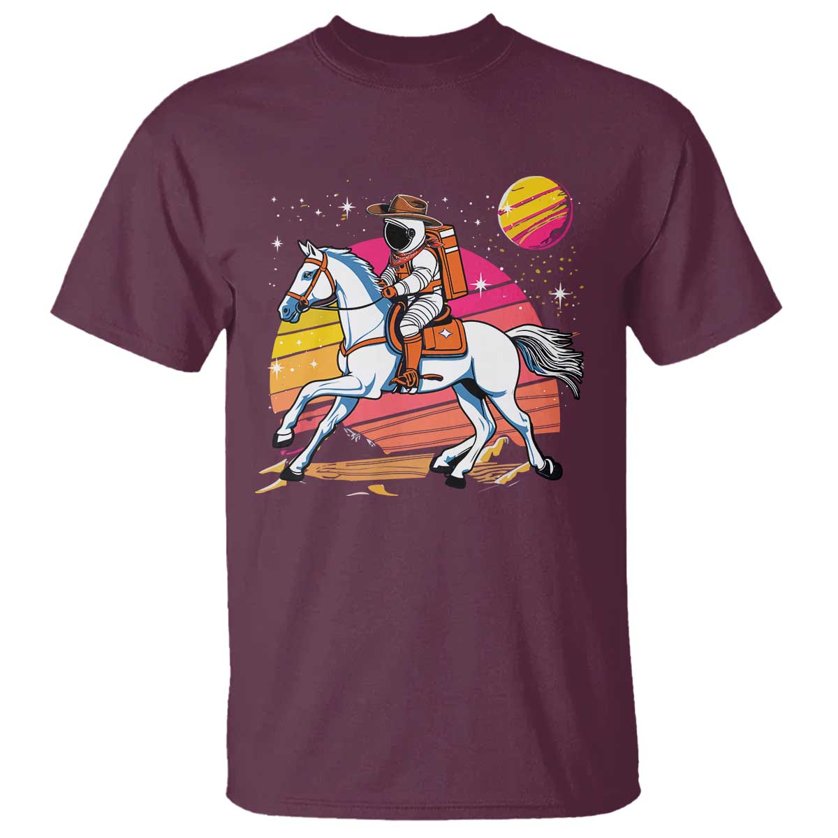 astronaut-cowboy-t-shirt-spaceman-planets-space-galaxy-western-style