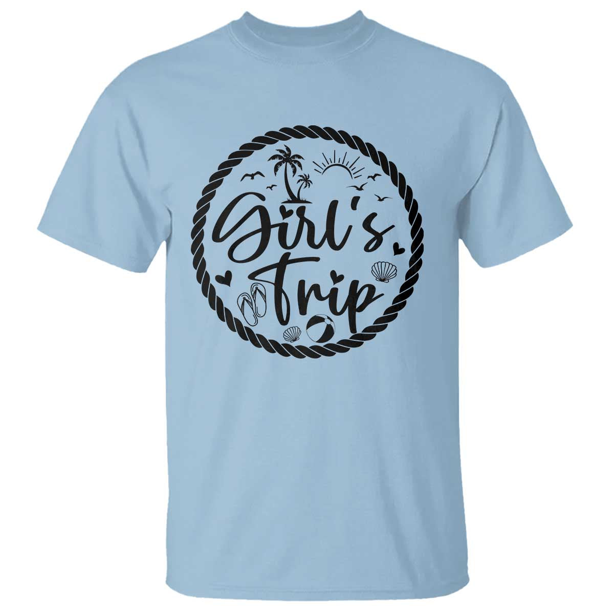 girls-trip-t-shirt-beach-party-drinks-with-friends-and-memories