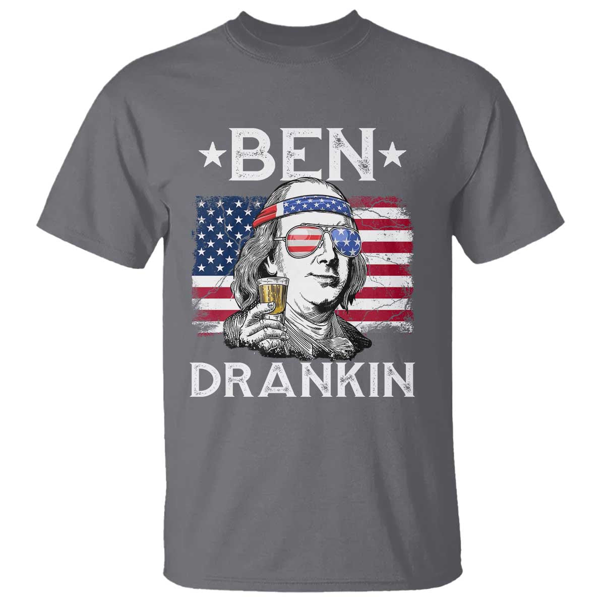 funny-4th-of-july-drinking-t-shirt-ben-drankin-beer-mug-american-flag