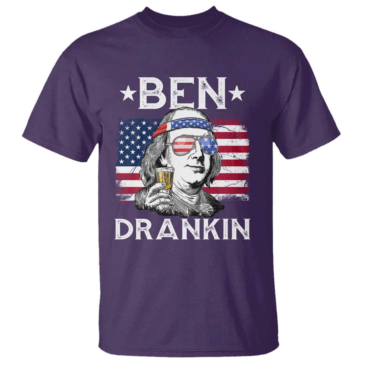 funny-4th-of-july-drinking-t-shirt-ben-drankin-beer-mug-american-flag