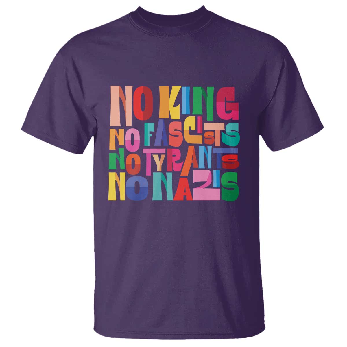 funny-no-king-no-fascists-no-tyrants-no-nazis-t-shirt-colorful-geometric
