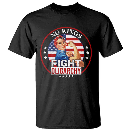 no-kings-fight-oligarchy-t-shirt-womans-girl-vintage-america-flag