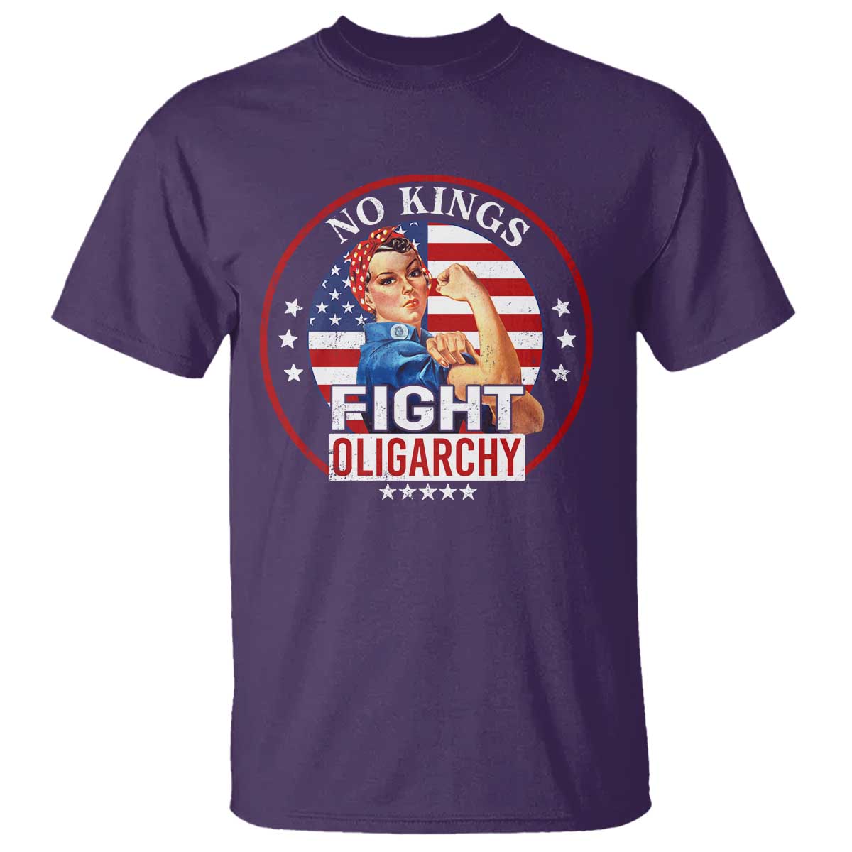no-kings-fight-oligarchy-t-shirt-womans-girl-vintage-america-flag