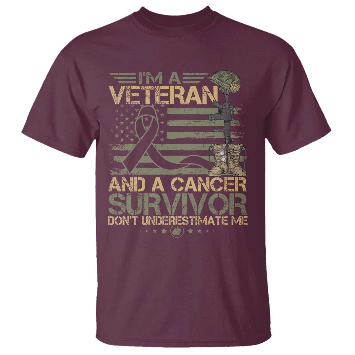 i-am-a-veteran-and-a-cancer-survivor-dont-underestimate-me-t-shirt-vintage-camo-american-flag