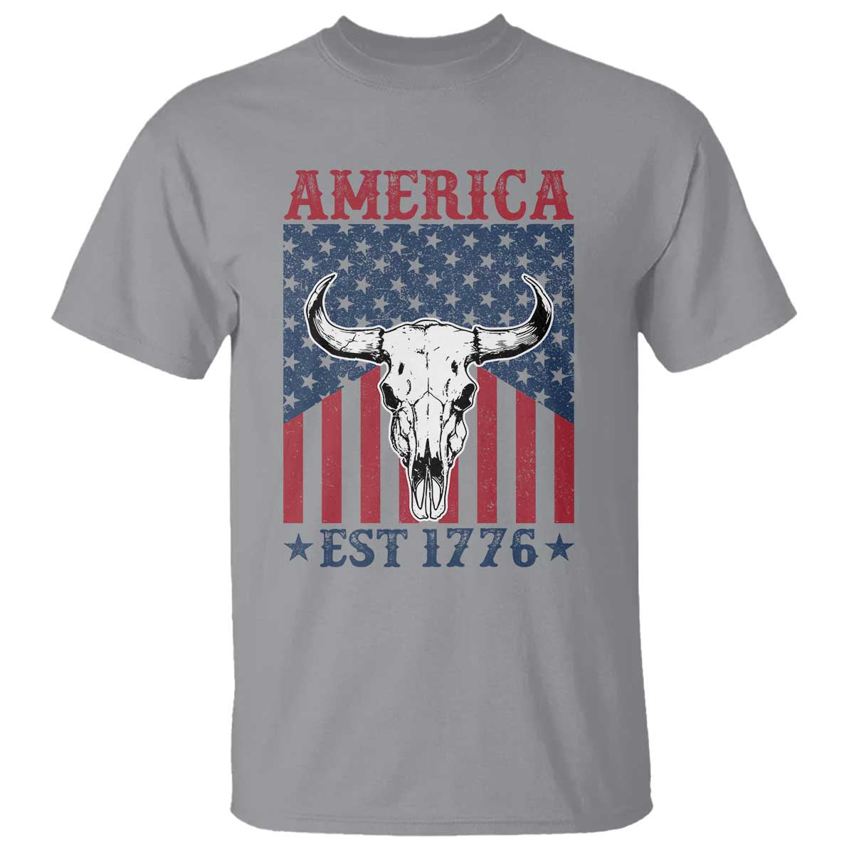 funny-4th-of-july-western-t-shirt-america-est-1776-long-horn-skull