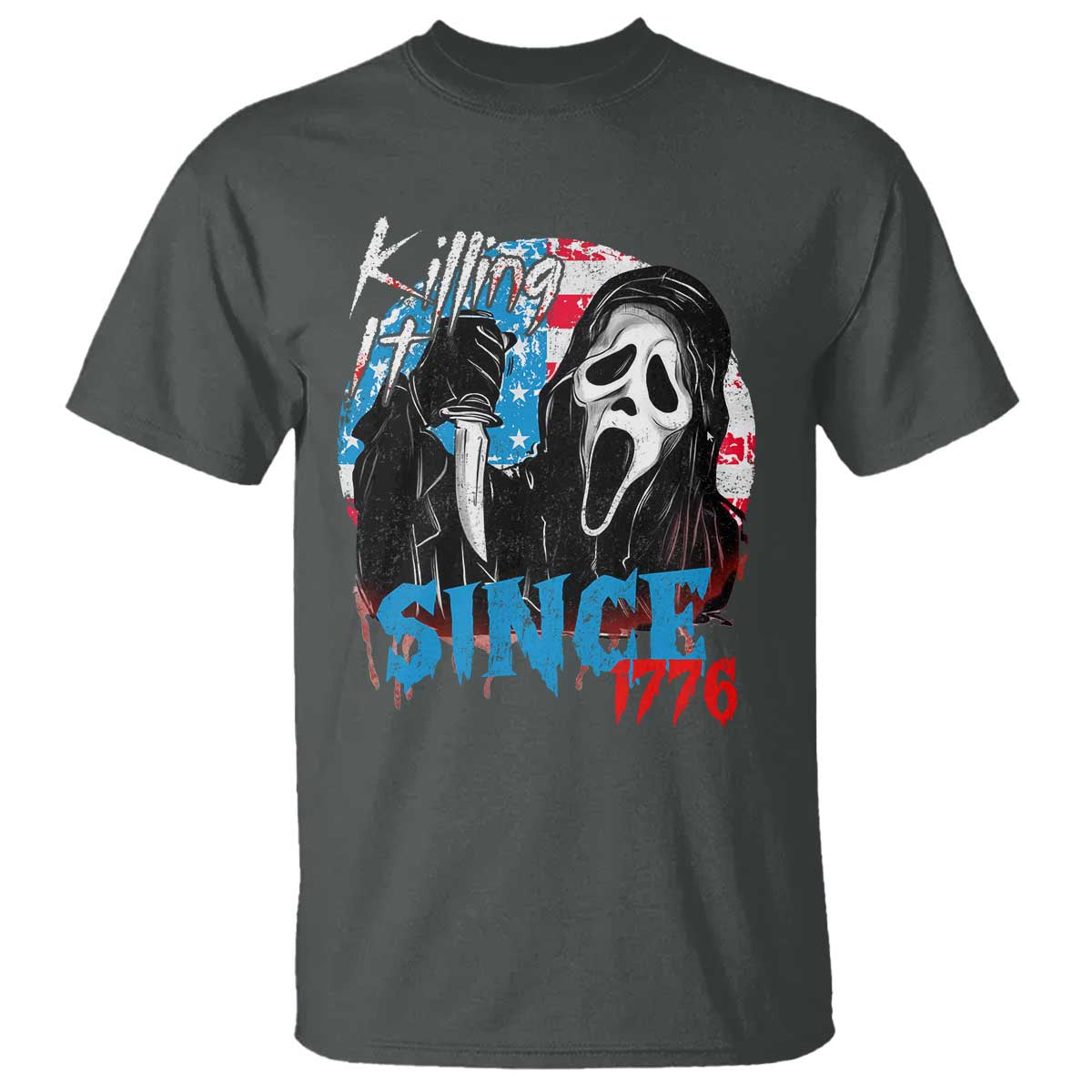 funny-killing-it-since-1776-t-shirt-horror-movie-4th-of-july-usa-ghost