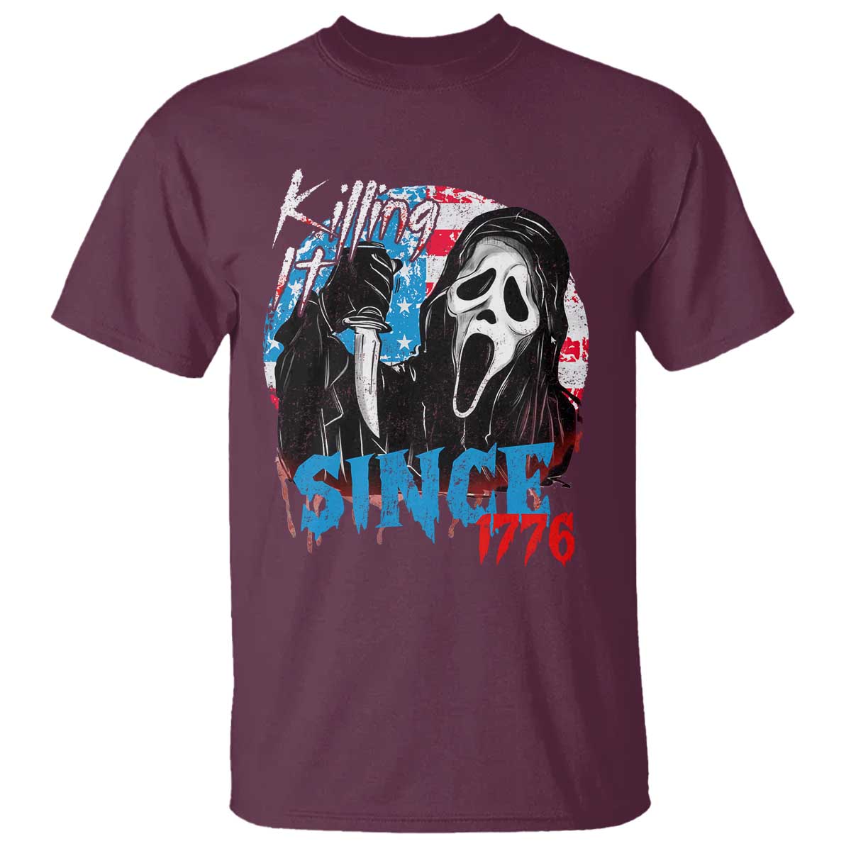 funny-killing-it-since-1776-t-shirt-horror-movie-4th-of-july-usa-ghost
