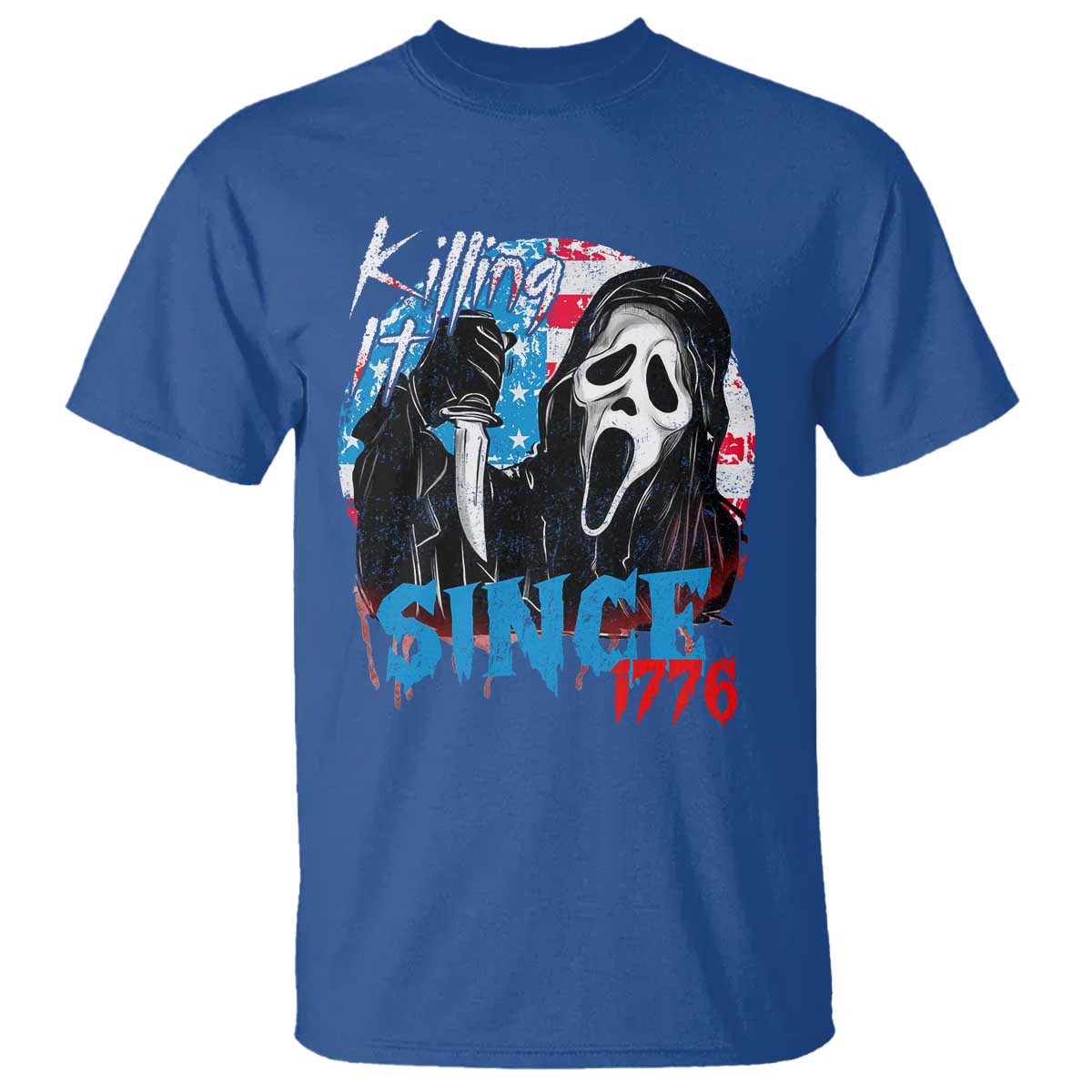 funny-killing-it-since-1776-t-shirt-horror-movie-4th-of-july-usa-ghost