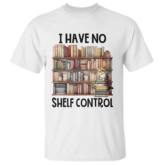 funny-library-reading-t-shirt-i-have-no-shelf-control-books-cat