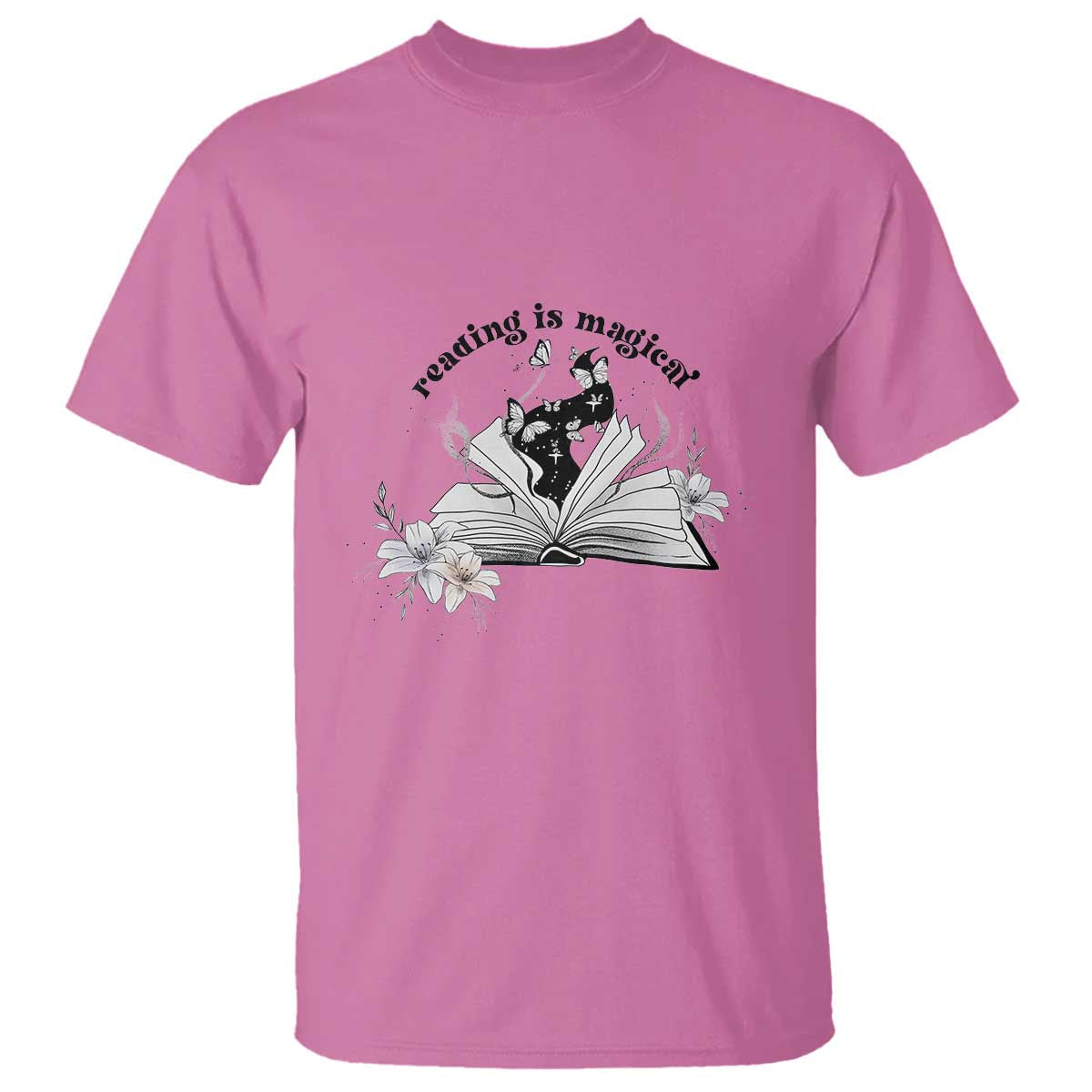 funny-book-lover-t-shirt-reading-is-magical-black-magic
