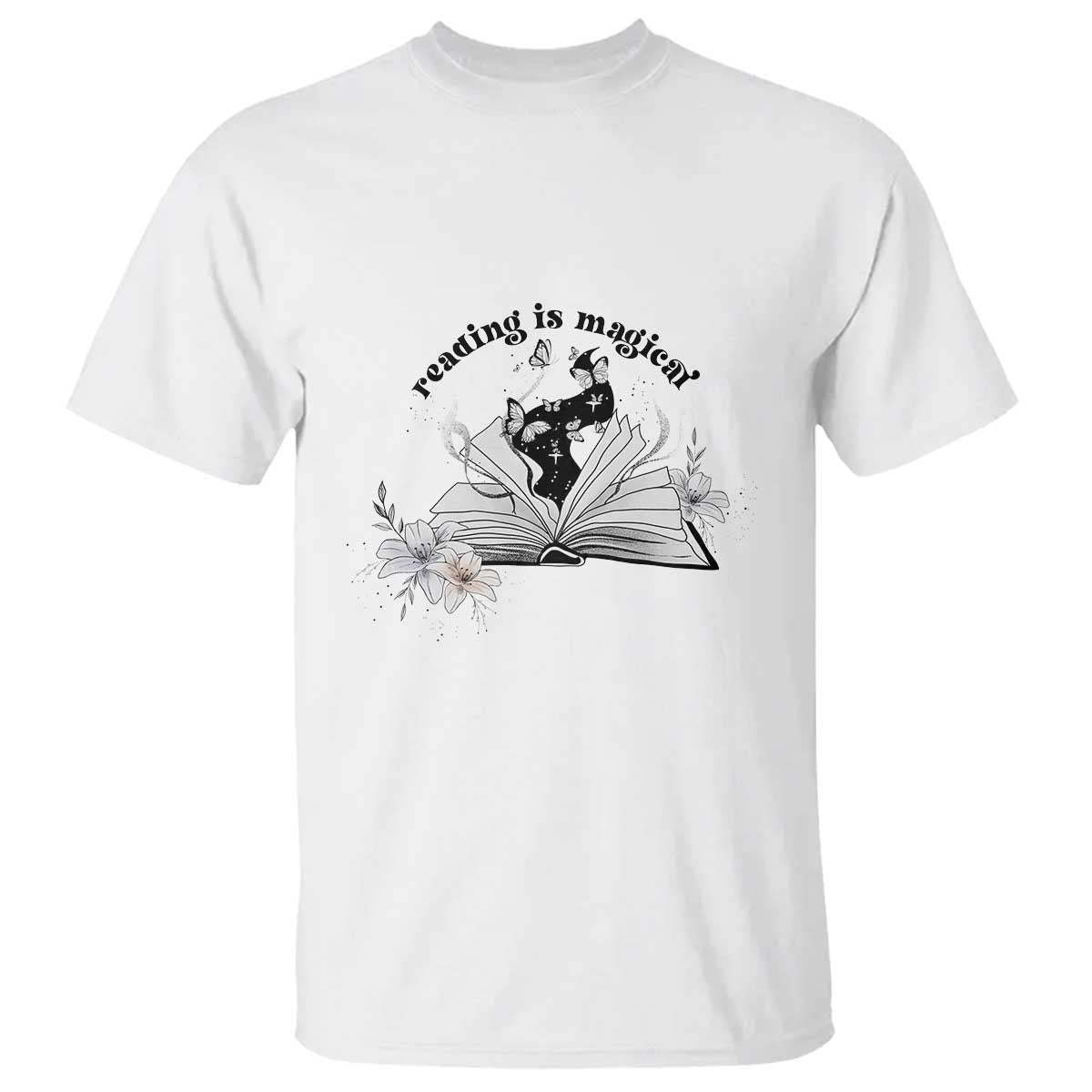 funny-book-lover-t-shirt-reading-is-magical-black-magic