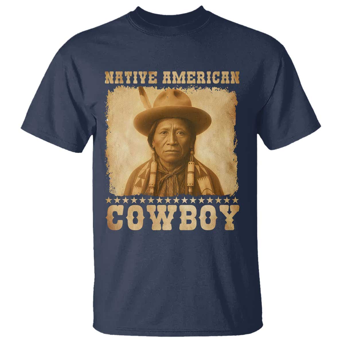 native-american-cowboy-t-shirt-vintage-western-country-portrait